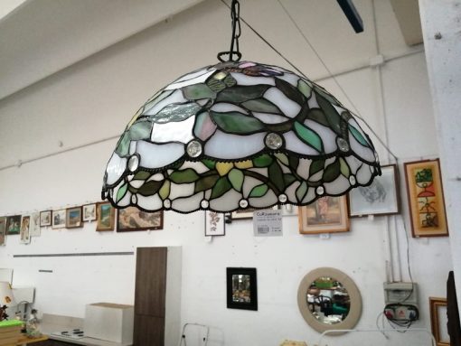 Lampadario stile Tiffany