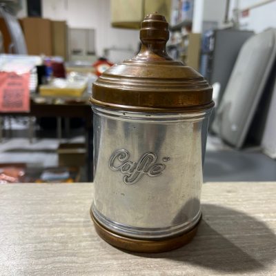Barattolo Caffe Alluminio Rame