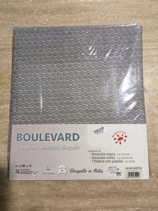 Completo Lenzuola Singolo Boulevard