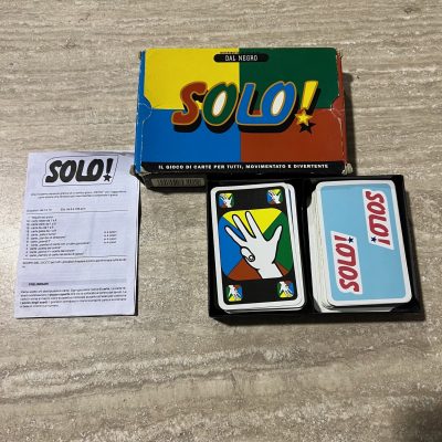 Mazzo Carte Solo Vintage Dal Negro