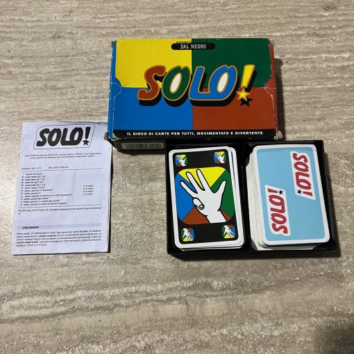 Mazzo Carte Solo Vintage Dal Negro