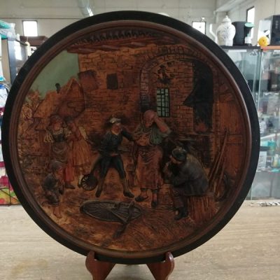 Piatto Scene quotidiane