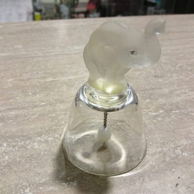 Campanella elefante cristallo