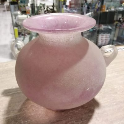 Vaso vetro satinato Vaso vetro satinato