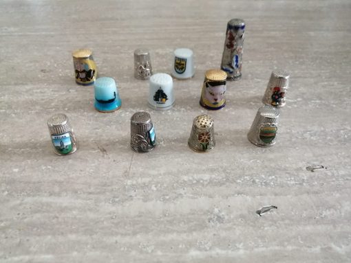 12 ditali da collezione