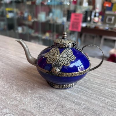 Teiera Marocchina Blu Cobalto Teiera Marocchina Blu Cobalto