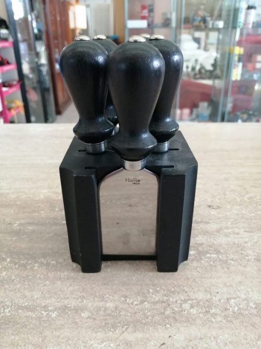 Ceppo 5 coltelli formaggio