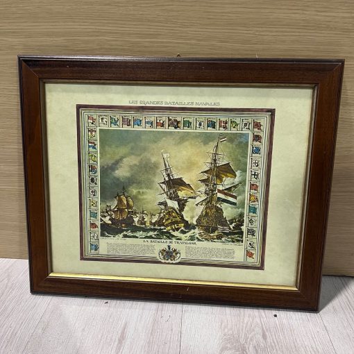 Quadro Stampa Battaglia Navale Trafalgar