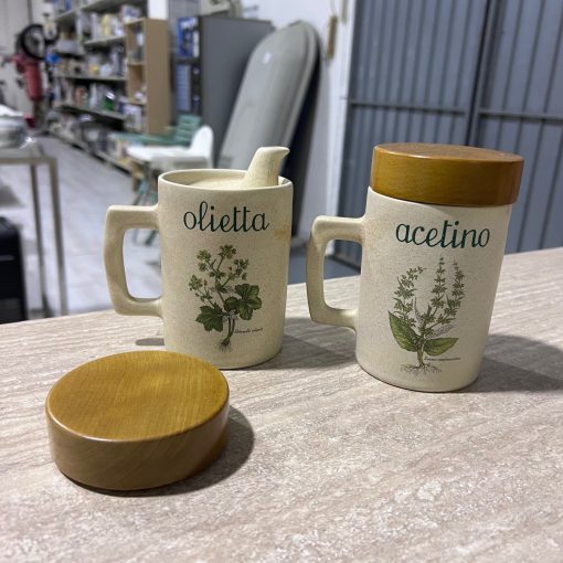 Set Acetino Olietta Ceramica POF