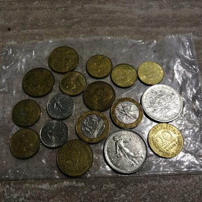 17 monete Francesi