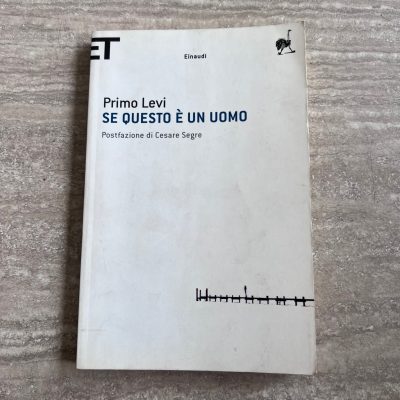 Libro Primo Levi Se Questo E Un Uomo