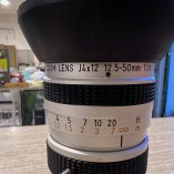 Obiettivo Canon TV Zoom Lens J4 x 12