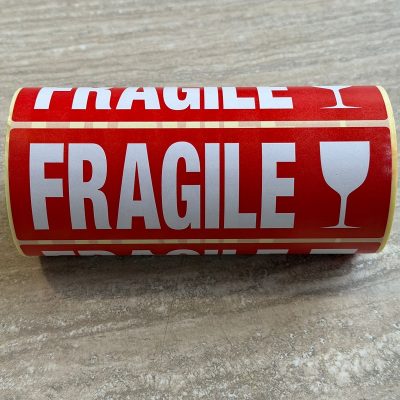 500 etichette fragile