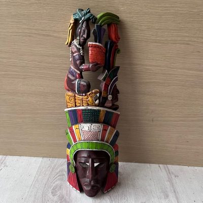 Maschera Legno Maya