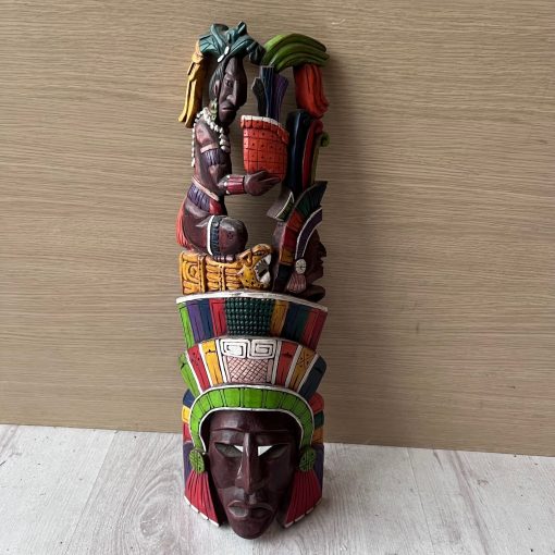 Maschera Legno Maya