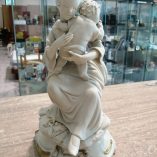 Statuetta Capodimonte Donna Bambino Nannina Da Colorare