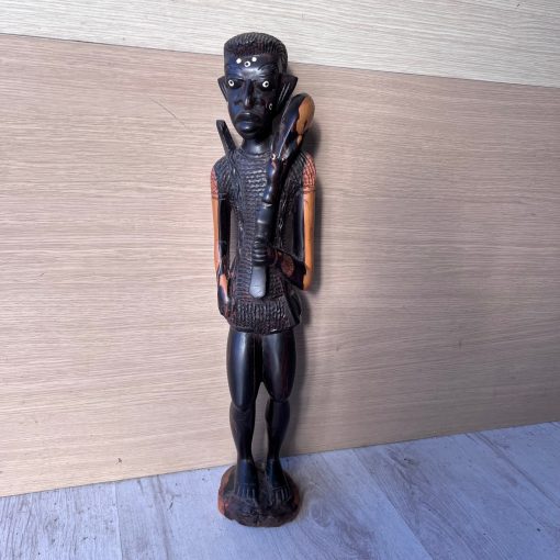 Statua Africana Legno 62 cm