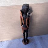 Statua Africana Legno 62 cm