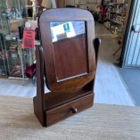 Specchio Cassetto Legno