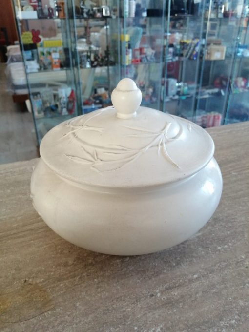 Vaso Coperchio Biscottiera Ceramica