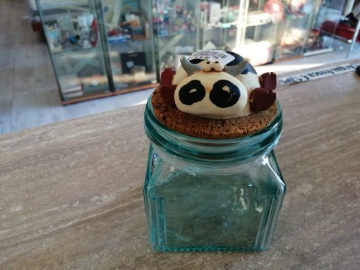 Barattolo Cucina Vetro Mucca