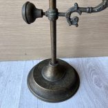 Lampada Olio Ottone Regolabile