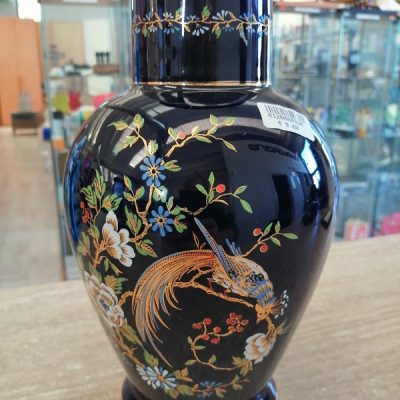 Vasetto Blu Cobalto Stile Sevres