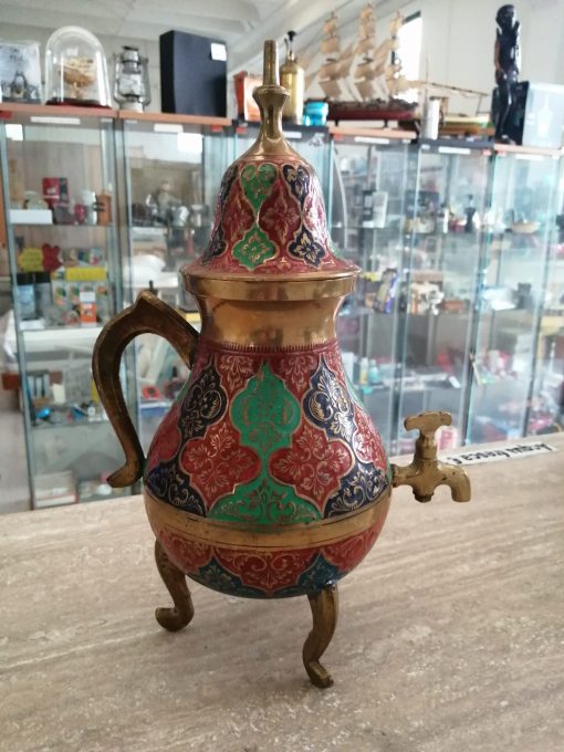 Teiera ottone etnico