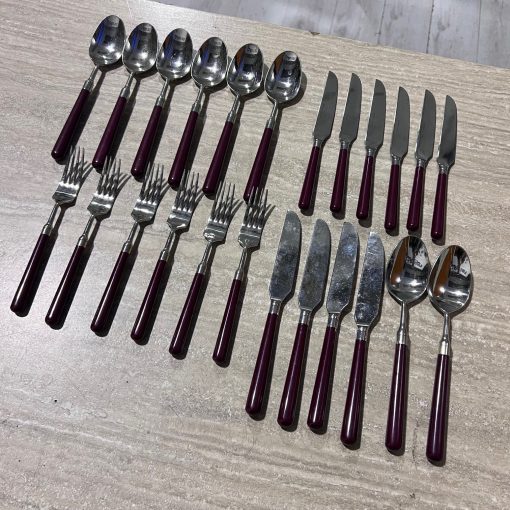 Servizio 24 Posate Life Style Acciaio Inox