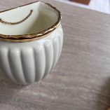 Coppia Vasi Muro Ceramica Vintage