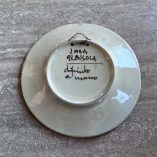 Piattino Ceramica Dipinta Albisola Angioletto