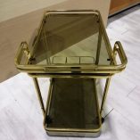 Carrello bar in ottone