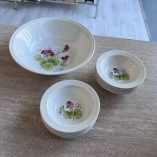 Set Ciotole Ceramica Fontebasso 11 Pezzi