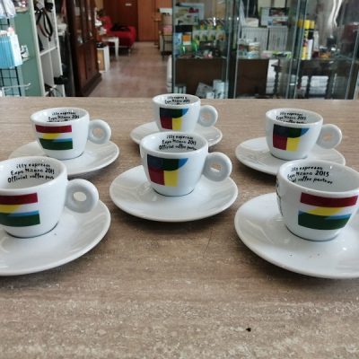 6 tazzine Illy espresso Expo Milano 2015 6 tazzine Illy espresso Expo Milano 2015
