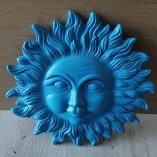 Maschera sole terracotta