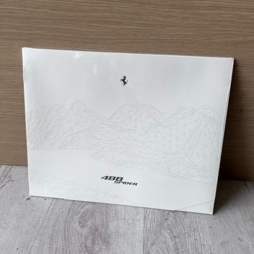 Brochure Ferrari 488 Spider Sigillata
