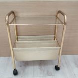 Carrellino in ottone