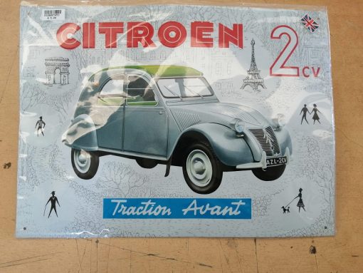 Targa Citroen 2CV