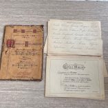 Modelli Calligrafia Giovanni Tonso 1898