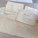 Modelli Calligrafia Giovanni Tonso 1898