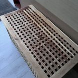 Contenitore Legno Forato