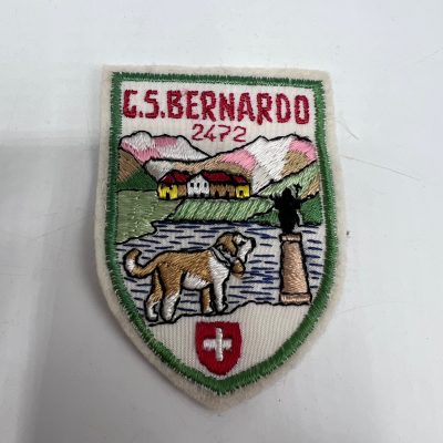 Toppa Patch Vintage Ricamata G.S. Bernardo