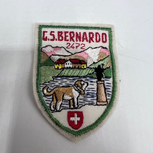Toppa Patch Vintage Ricamata G.S. Bernardo