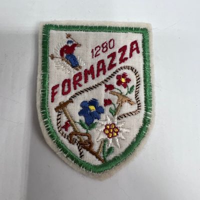 Toppa Patch Vintage Ricamata Formazza