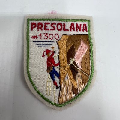 Toppa Patch Vintage Ricamata Presolana