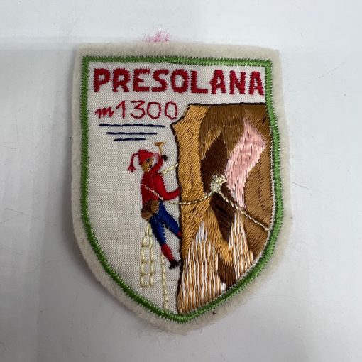 Toppa Patch Vintage Ricamata Presolana