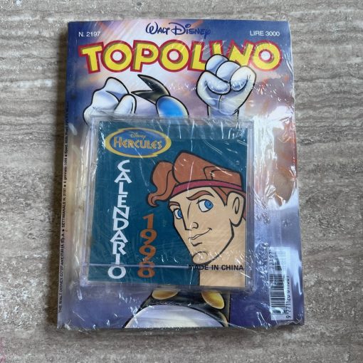 Fumetto Topolino Nuovo + Calendario Hercules 1998