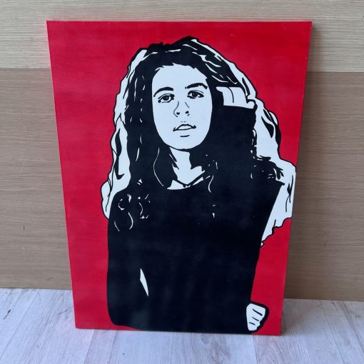 Quadro Moderno Ritratto Donna