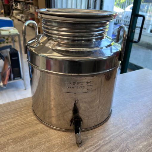 Fusto Acciaio Inox 15 L