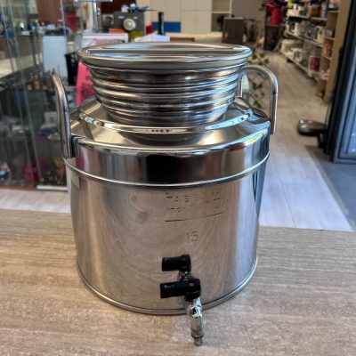 Fusto Acciaio Inox 15 L